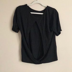 Lulus open back t shirt